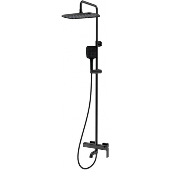 Душевая стойка со смесителем GAPPO G18 черный G2418-26