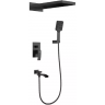 Душевой комплект GAPPO G07 черный G7107-76