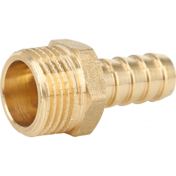 Штуцер шланга GAPPO НР латунь 3/4"х18 Штуцер шланга GAPPO НР латунь 3/4"х18