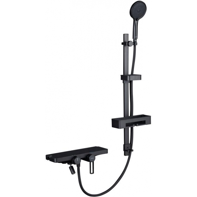 Смеситель для ванны GAPPO черный G3296-26