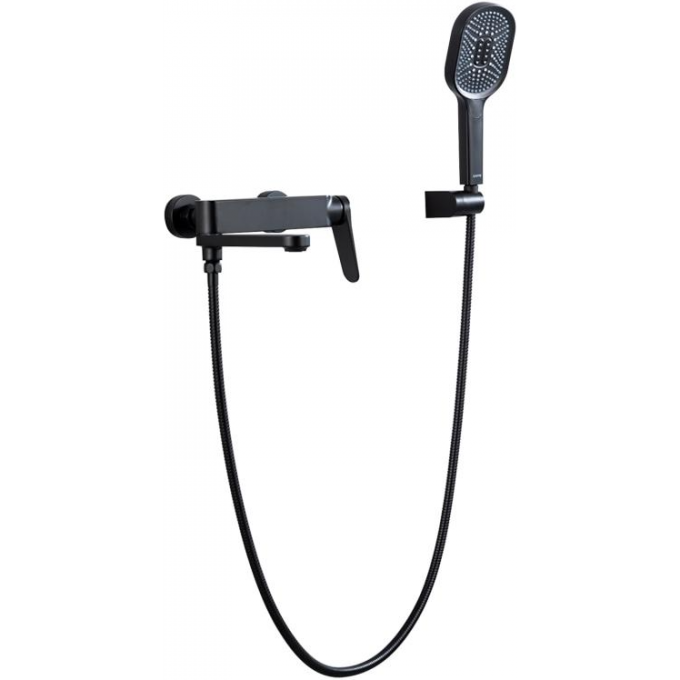 Смеситель для ванны GAPPO G10-6 черный G3210-6