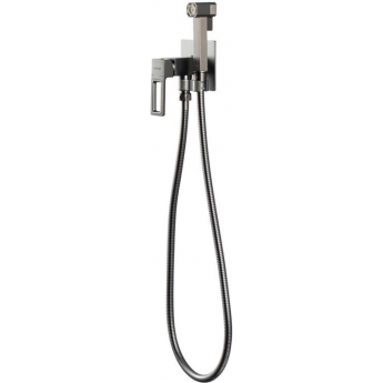 Смеситель с гигиеническим душем GAPPO G17-9 G7217-19 оружейная сталь