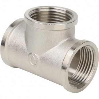 Тройник резьбовой переходной GAPPO G2210.0504 ВР 3/4"х1/2"х3/4" никель Тройник резьбовой переходной GAPPO G2210.0504 ВР 3/4"х1/2"х3/4" никель